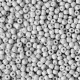 Seed beads 11/0 (2mm) Light silk grey
